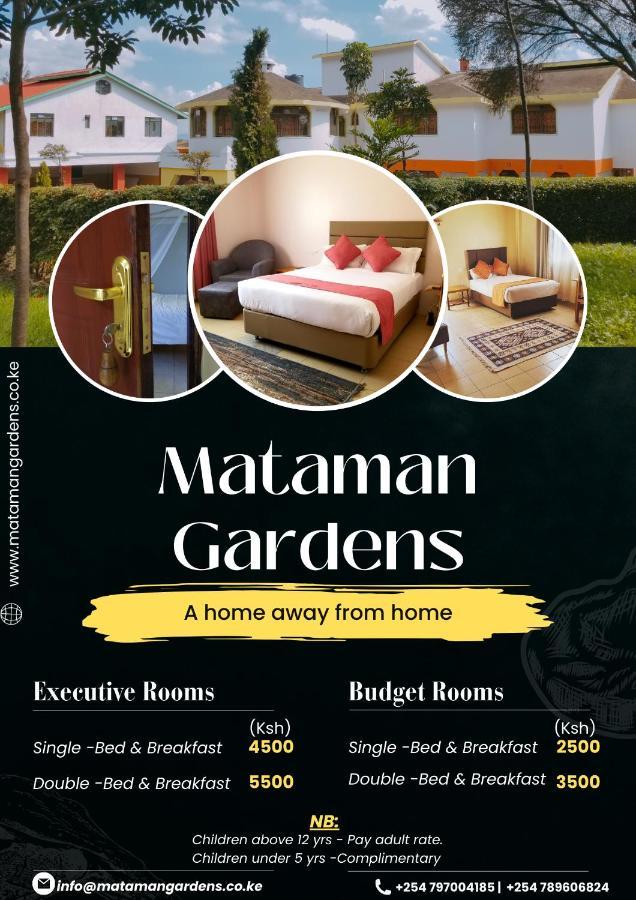 Mataman Gardens Hotel Naivasha Exterior photo